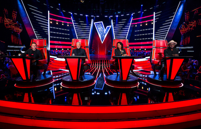 Moving lights programmer for The Voice UK